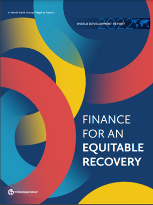 cover image of World Development Report 2022 : Finance for an Equitable Recovery